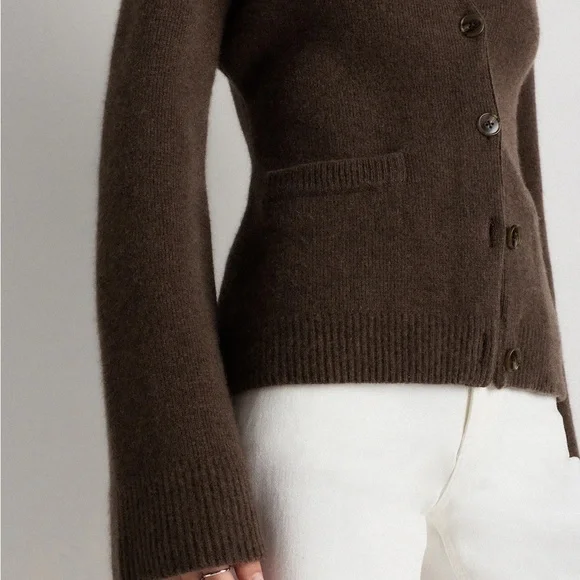 Quince - Mongolian Cashmere Structured Cardigan - price is firm - Picture 5 of 9